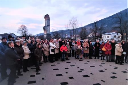 Otvoritev novih prostorov knjižnice - občinstvo